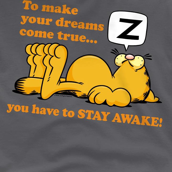 Immagine prodotto Garfield Stay Awake Maglietta Uomo (L)