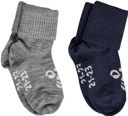 Actual product image hummel hmlMINI WOOL 2-PACK SOCKS (24 - 27)