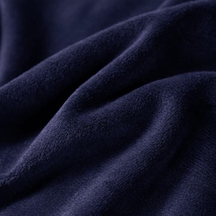 Immagine prodotto VidaXL Giacca con cappuccio da bambino blu navy 104,Materiale: 94 % poliestere (104)