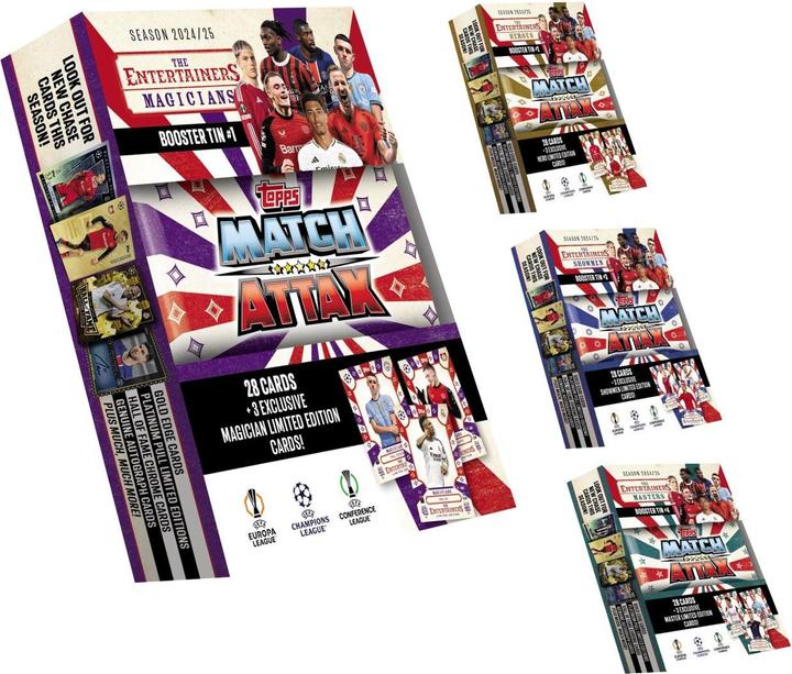 Actual product image Topps Match Attax Uefa (English, Booster Pack)