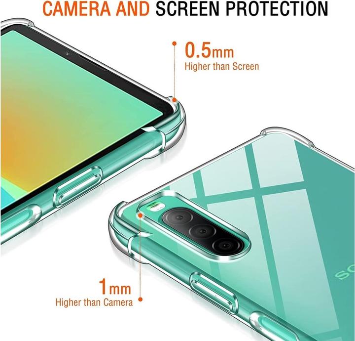 Actual product image Screenguard Crystal Clear Case Bumper (Sony Xperia 10 IV)