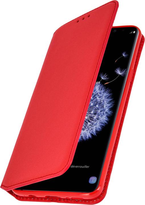Produktbild Avizar Flip Cover Geldbörse Classic Edition für Samsung Galaxy S9 – Rot (Samsung Galaxy S9)