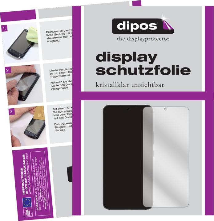 Actual product image Dipos Screen Protector Crystalclear (2 Piece, Samsung Galaxy S22)