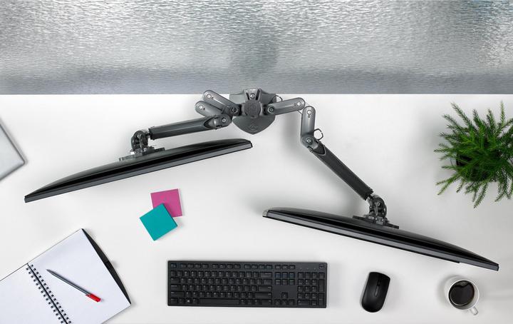 Produktbild Chief KX Low-Profile Dual Monitor Arm (30 Zoll) Klemme (Tisch, 30")