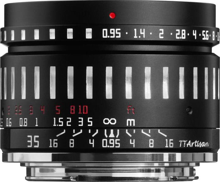 Actual product image TTArtisan 35mm F/0.95 Sony E-mount (Sony E, APS-C / DX)