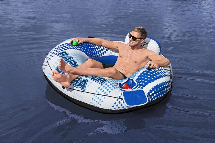 Actual product image Bestway Hydro-Force Rapid Rider Ultra River Tube with with Zippered Storage 1.52 m