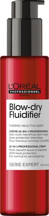 Produktbild L'Oréal Professionnel Fluidifier - Blow-Dry Fluidifier 10-In-1 Professional Cream (150 ml)