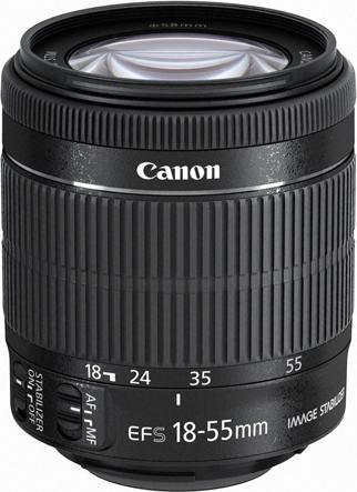 Image du produit Canon EF-S 18-55mm f/3.5-5.6 IS STM - Importation (Canon EF-S, APS-C / DX)