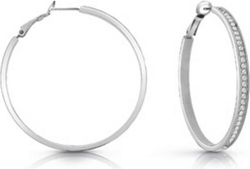 Image du produit Guess Boucles d'oreilles de luxe en acier avec cristaux Color My Day JUBE02247JWRHT/U (Acier inoxydable)