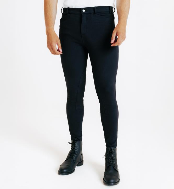 Produktbild Fouganza Reithose 100 Herren schwarz (M)