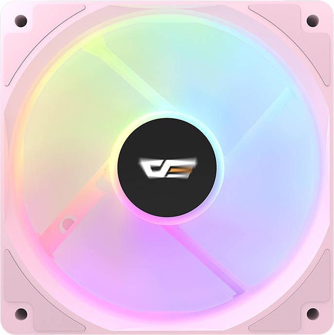 Image du produit Darkflash Tech Ventilateur d'ordinateur CL12 LED (120x120) (rose) (120 mm, 1 x)