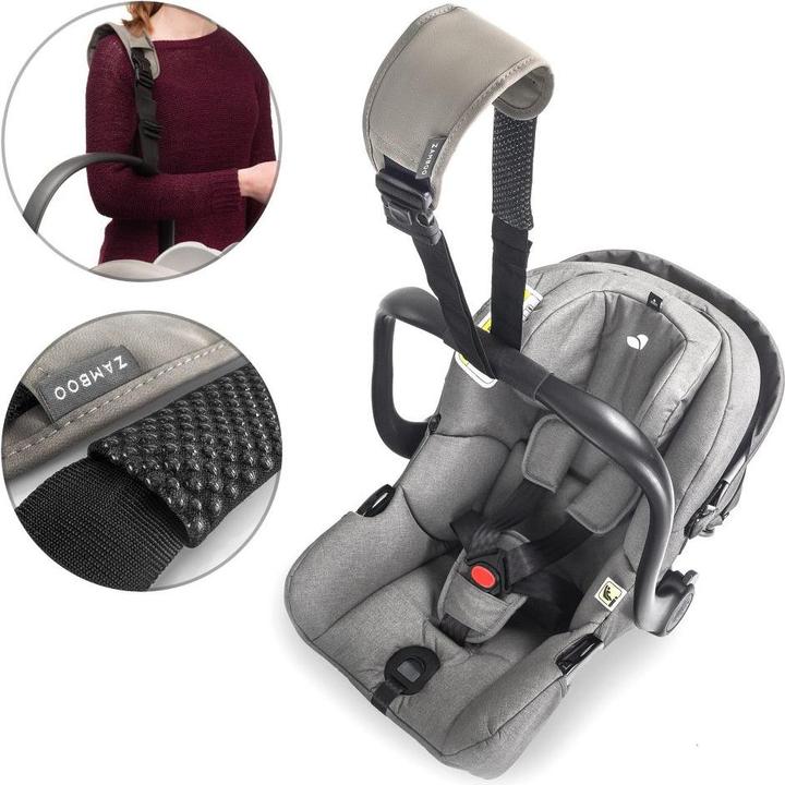 Produktbild Zamboo weiteres Kindersitz-Zubehör Tragegurt für Babyschale - Grau