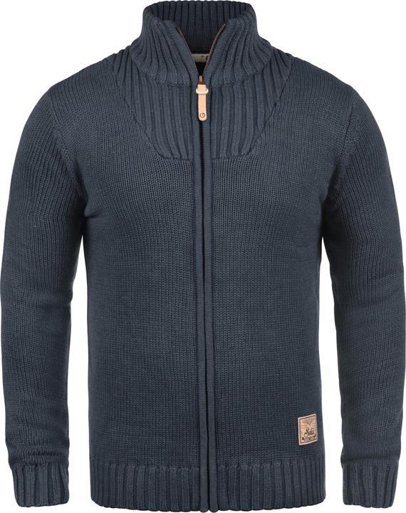 Immagine prodotto Solid Poul Cardigan Giacca In Maglia Grossa Maglieria Da Uomo Con Collo Alto (M)