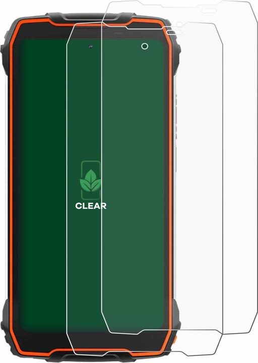 Produktbild ScreenLeaf Schutzfolie nachhaltiger Displayschutz Display Schutz Folie Klar Transparent (2 Stück, Blackview Max 1)