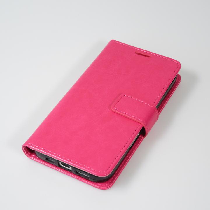Produktbild PhoneLook Hülle Premium Flip Dunkelrosa (Apple iPhone 16)