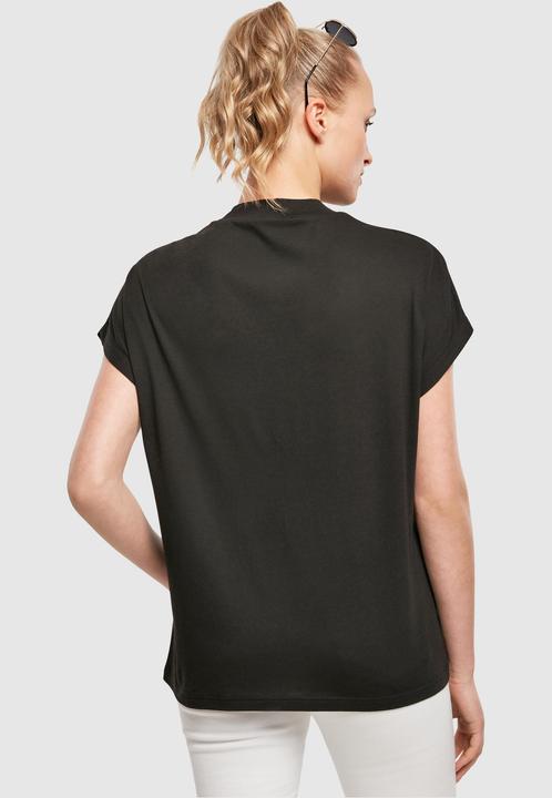 Actual product image Urban Classics Ladies Oversized Cut On Sleeve Viscose Tee (M)