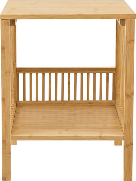 Actual product image En.Casa Side table Varde 50x39x33 cm set of 2 natural bamboo