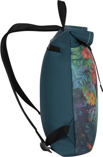 Actual product image New Rebels Mart Arts Flowerhead Rolltop Backpack