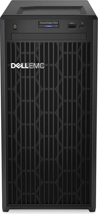 Actual product image Dell PowerEdge T150, Chassis 4x3.5, Xeon E-2314, 1x16GB, 1x480GB SSD SATA, Broadcom 5720 Dual Port, PERC (Intel Xeon E-2314, 16 GB, Rack Server)