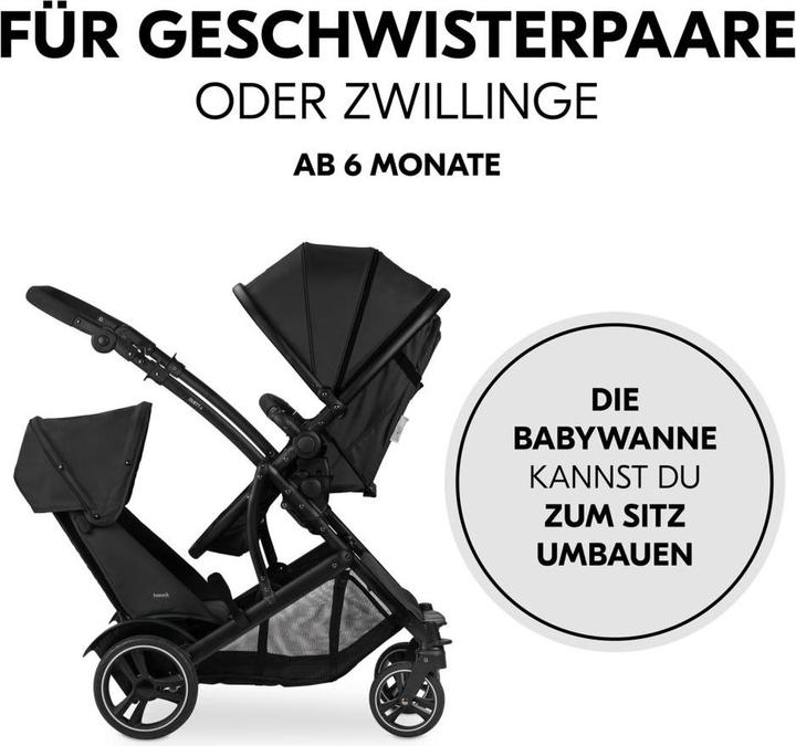 Produktbild Hauck Geschwisterwagen Duett 4