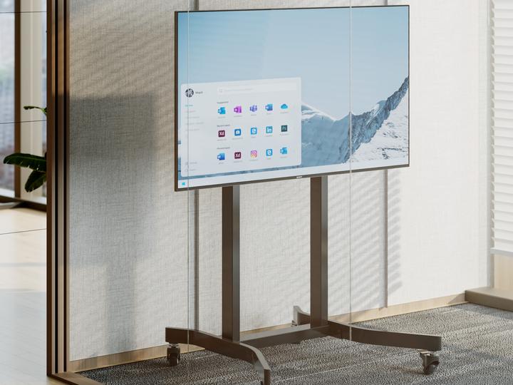 Image du produit equip Support au sol 55-100"/ 1TFT 120kg noir (100", 120 kg)