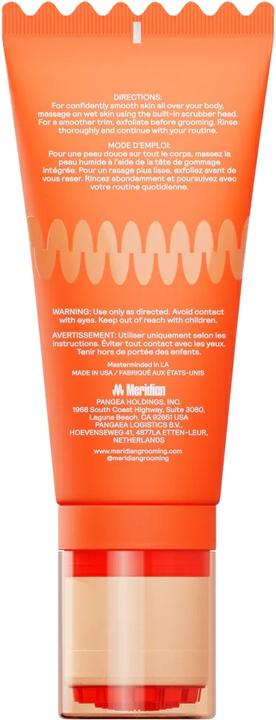 Actual product image Meridian Grooming The Scrub, Exfoliating Shaving Gel (177ml) (177 ml, Shaving gel)