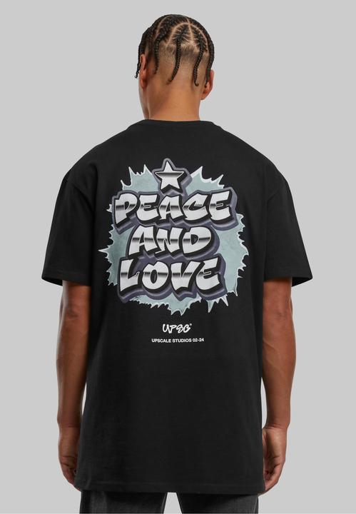 Image du produit Urban Classics Upscale Peace&Love Tee lourd surdimensionné - 176629 (XL)