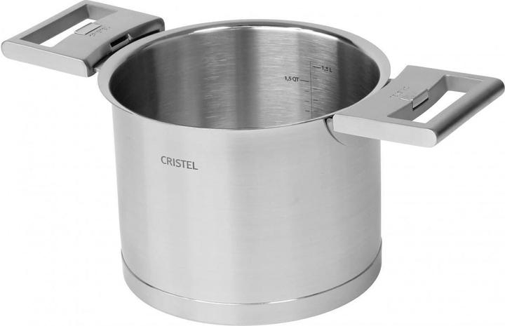Produktbild Cristel Strate Amovible Milchtopf Ø14cm (14 cm, Milchtopf, Edelstahl, Aluminium)