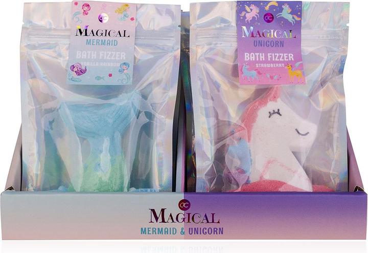 Produktbild Accentra Badebombe mit Badefizzerpulver MAGICAL UNICORN & MERMAID (Badekugeln)