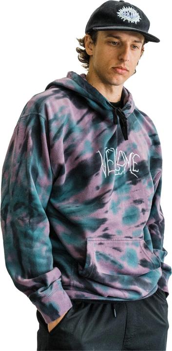 Actual product image Welcome Exner Tie-Dye Pullover Hoody (S)