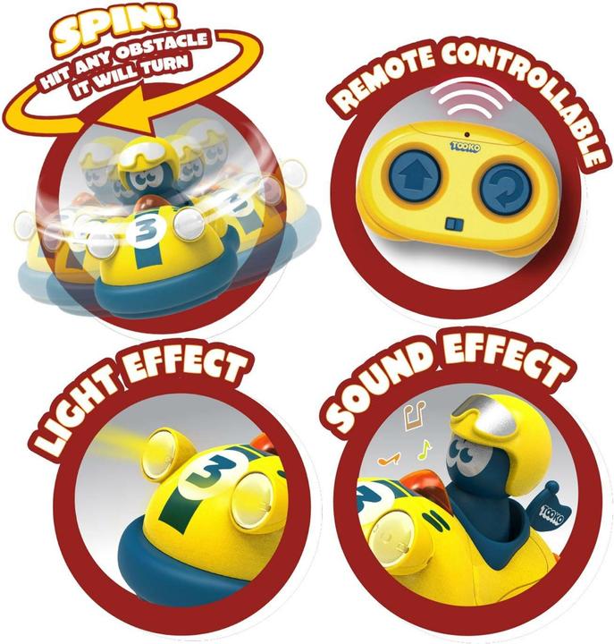 Actual product image Silverlit My First RC Autoscooter Steerable Car