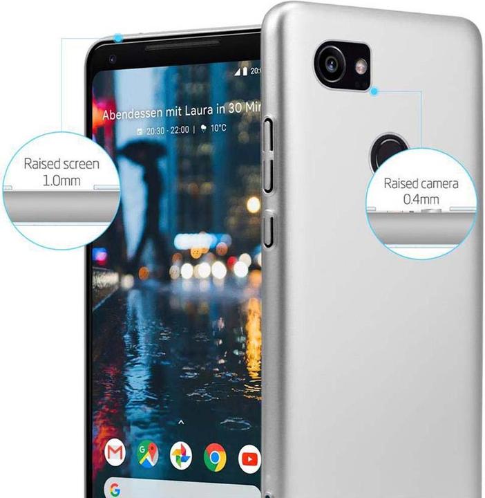 Actual product image Cadorabo Hard Cover Matt Metal Cover (Google Pixel 2 XL)