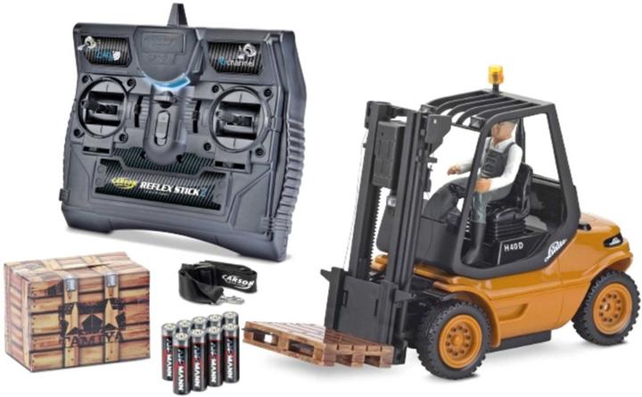 Produktbild Carson RC Funktionsmodell 1:14 Gabelstap.Linde 2.4G 100%RTR orange (RTR Ready-to-Run)