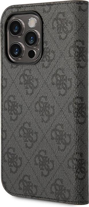 Immagine prodotto Guess GUBKP14SHG4SHK iPhone 14 6.1" czarny/nero libro 4G Vintage Gold Logo (Apple iPhone 14, Apple iPhone 13)
