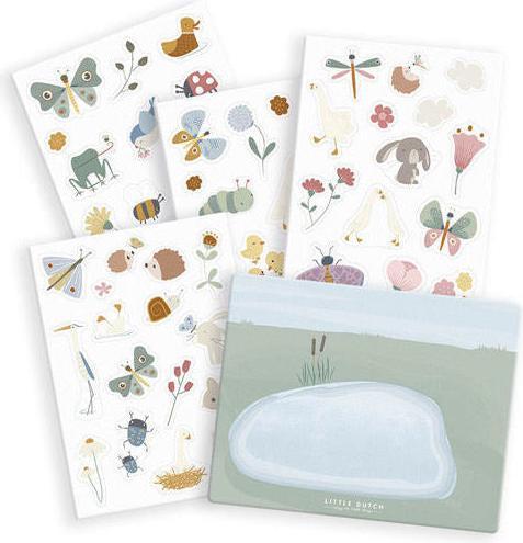 Image du produit Little Dutch Autocollants de fenêtre Flowers & Butterflies