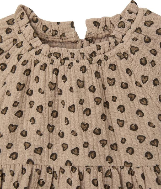 Produktbild Vertbaudet Mädchen Baby Volantkleid aus Baumwollmusselin (68)