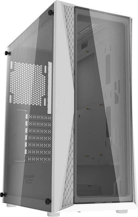 Immagine prodotto Darkflash Tech Case per computer DK352 Plus con 4 ventole (bianco e nero) (ITX, ATX, E-ATX)