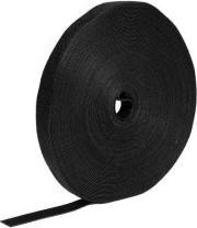 Image du produit ProXtend Rouleau à crochets et à boucles 10m x 10mm noir