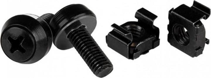 Image du produit StarTech Boulons et écrous cage M6 x 12mm paquet de 50