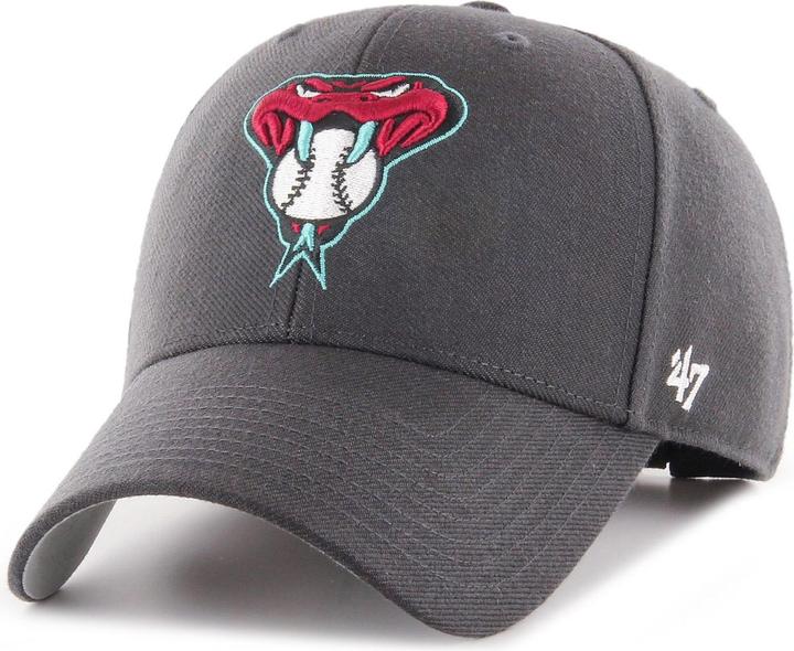 47 Brand Relaxed Fit Cap - MLB Arizona Diamondbacks Charcoal (One Size)