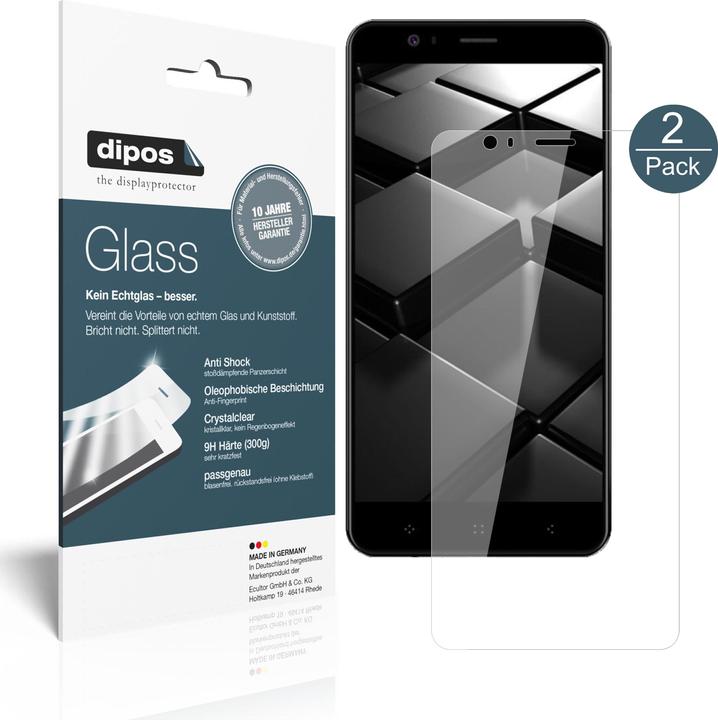 Produktbild Dipos Displayschutz Anti-Shock (2 Stück, Elephone P8 Mini)