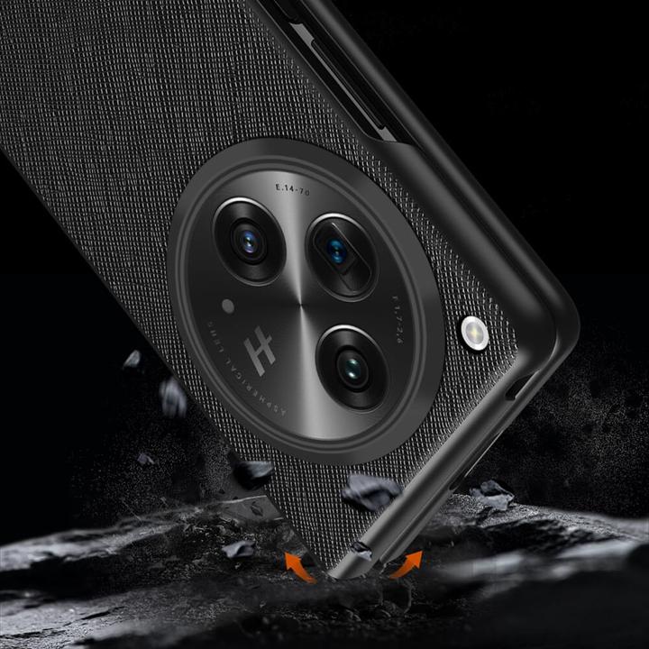 Immagine prodotto Cover-Discount OnePlus Open - Custodia protettiva con texture a croce blu (OnePlus Open)
