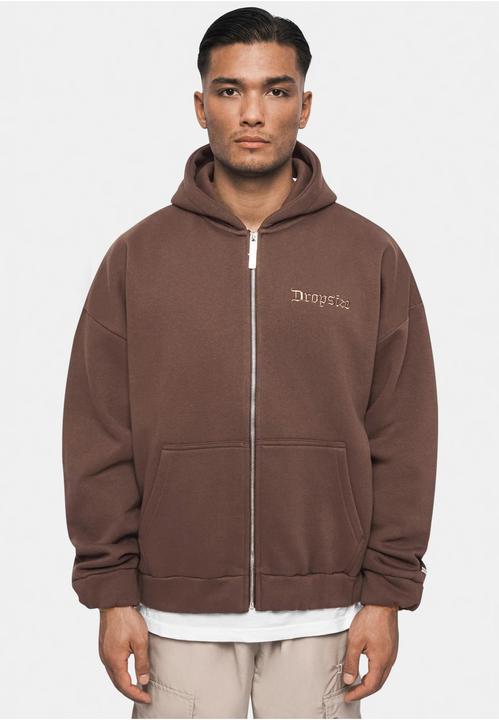 Image du produit Dropsize Sweat à capuche zippé super lourd surdimensionné - 124693 (XS)