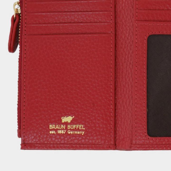 Actual product image Braun Büffel Asti Geldbörse Leder 12 cm