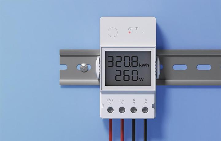 Actual product image Sonoff Wi-Fi Smart Power Meter Switch POWR320D (Switch actuator)