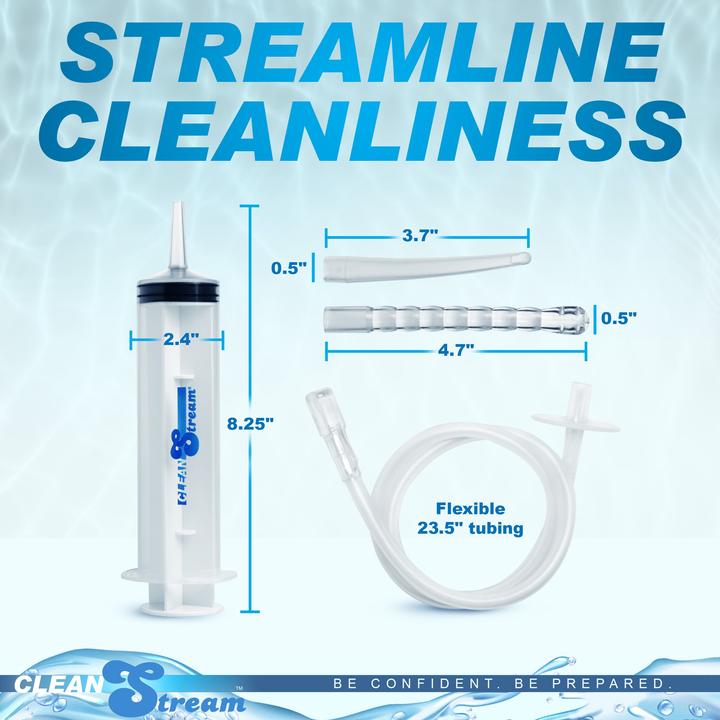 Produktbild CleanStream XR Brands EinlaufSpritze mit Zubehör 150 ml