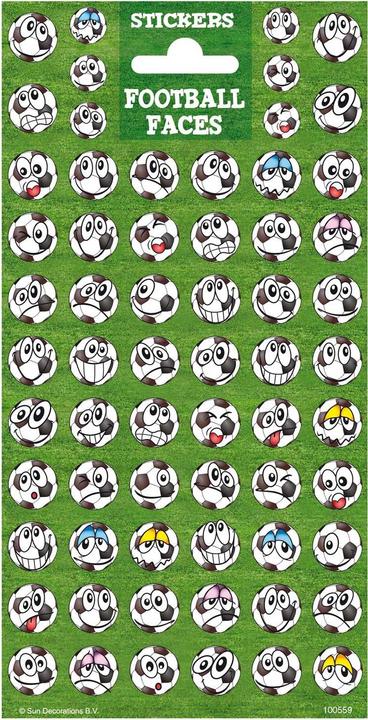 Immagine prodotto NoName Sticker Twinkle - Facce da calcio
