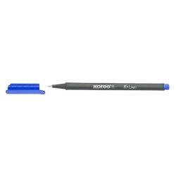 Produktbild Kores Fineliner "K-Liner", Strichst„rke: 0,4 mm, blau (Blau / Grau, 0.40 mm, 12 x)