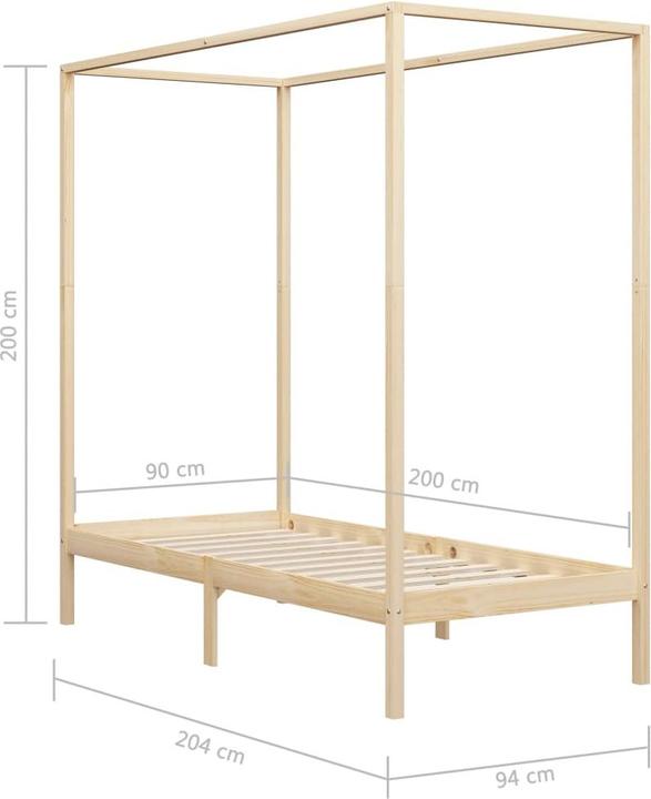 Actual product image VidaXL Andriette (100 x 200 cm)