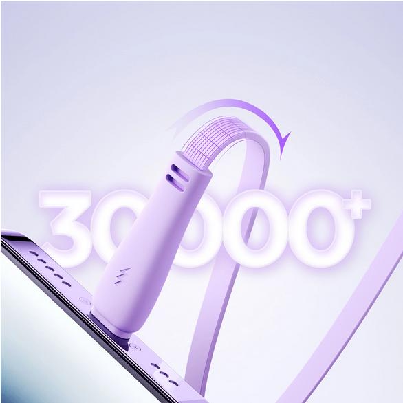 Image du produit Joyroom S-A40 Colorful Series Câble rétractable 3en1 USB-A vers USB-C / Lightning / microUSB 1m - bl (1 m)